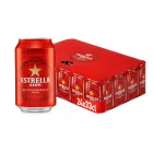 Cerveza Estrella Damm - Pack de 24 Latas de 33cl a 12,07€
