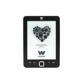 Lector de Libros Electrónicos Woxter Scriba 195 Negro 6"