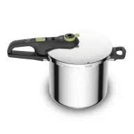 Olla a presión Tefal Secure Trendy 8L - Programas carne y verdura