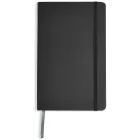 Cuaderno A5 clásico negro liso grande Amazon Basics