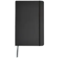 Cuaderno A5 clásico negro liso grande Amazon Basics