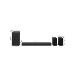 Barra de sonido 4.1 LG S40TR con altavoces traseros