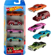 Paquete de 5 autos a escala 1:64 - X2 Hot Wheels