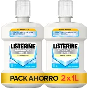 Colutorio Blanqueador Listerine Advanced White 2x1L Sin Alcohol