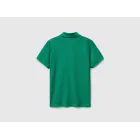 Polo de puro algodón en corte slim fit