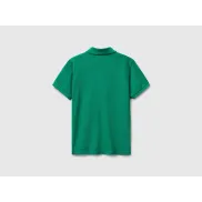 Polo de puro algodón en corte slim fit