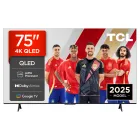 TCL 75T69C: Televisor 75" QLED 4K con Game Master y Google TV