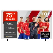 TCL 75T69C: Televisor 75" QLED 4K con Game Master y Google TV