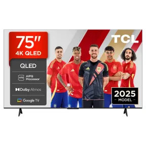 TCL 75T69C: Televisor 75" QLED 4K con Game Master y Google TV