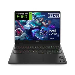 Portátil Gaming HP OMEN 16" 2K, Intel i7, RTX 5060, 32GB RAM