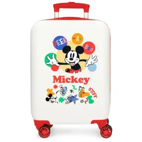 Maleta de Cabina Rígida Disney Mickey Peek a Boo 33x50x20 cm