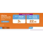 Fibra 300mb con 2 líneas Simyo: 250GB y 75GB, ilimitadas