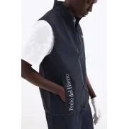 Chaleco azul y beige para golf de Pedro Del Hierro