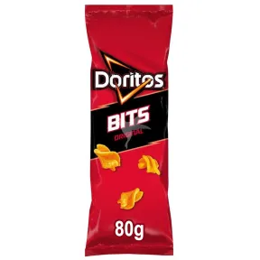 Doritos Bits, 80 gr de Snack crujiente sabor original