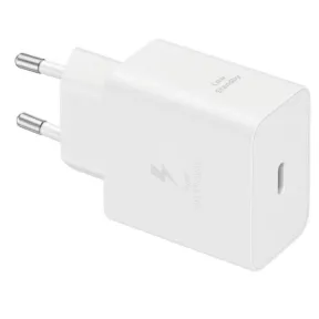 Cargador GaN 45W Samsung USB-C con cable de 1.8 m Blanco