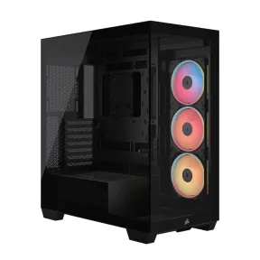 Chasis semitorre RGB iCUE LINK 3500X LX-R para PC