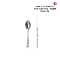 Cuchara Premium Mr. Spoon de Acero Inoxidable 112 mm Plateada