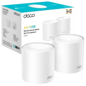 Sistema WiFi 6 Mesh TP-Link Deco X1500 - Doble Banda 2-Pack