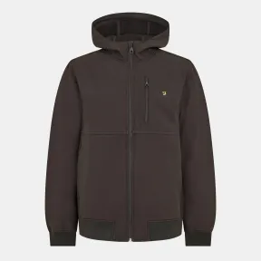 Chaqueta Windbreaker Rudd Softshell Negro - Farah