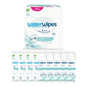 Toallitas WaterWipes On The Go, 224 unidades, 99,9% agua