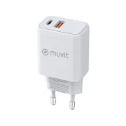 Cargador universal Muvit For Change 18W USB y 25W Tipo C