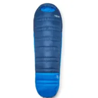 Saco de dormir azul RAB Ascent -6 °C para frío extremo