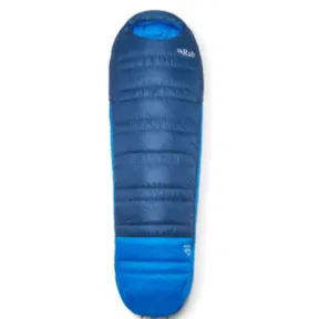 Saco de dormir azul RAB Ascent -6 °C para frío extremo