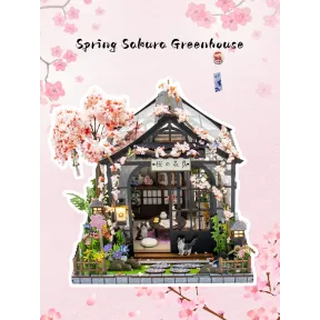 Mini Casa de Muñecas Japonesa en Kit