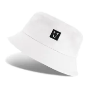 Sombrero de Pescador Unisex BLANCO (Algodón) TUOPUDA