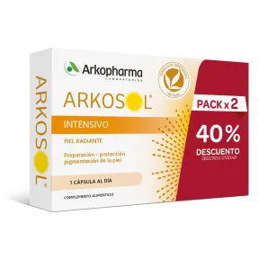 Arkosol Intensivo 60 Cápsulas para Bronceado Solar