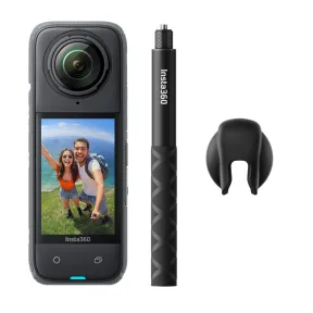 Insta360 X4 Pack: Cámara 360º con Vídeo 4K y Stick Invisible
