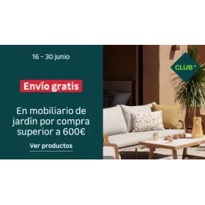 Muebles de jardín en oferta: Leroy Merlin verano 2026