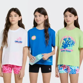 Camiseta y Malla Exclusivas para Niña (Tallas 4-12 años)