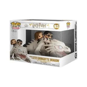 Harry, Ron y Hermione en Dragon: Funko Pop! Ride