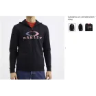 Sudadera navy con cremallera Bark de Oakley.