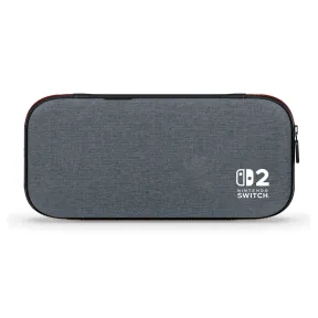 Funda Protectora Gris para Nintendo Switch 2 con Soporte