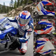 Casco SCORPION EXO R1 EVO II Air Valere en Fibra Ultra TCT