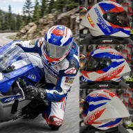 Casco SCORPION EXO R1 EVO II Air Valere en Fibra Ultra TCT