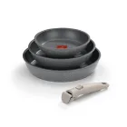 Sartenes apilables Monix One Click Pietra, 20-24-26 cm