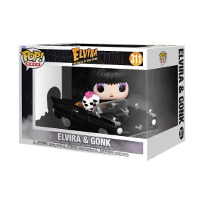 Elvira Mistress of The Dark con Macabre Mobile - Funko Pop! Rides
