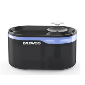 Bebedero automático Daewoo D-WF006 2,6L Negro con filtro