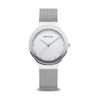 Reloj Bering de Mujer, 34 mm, Acero Inoxidable y Correa Milanesa