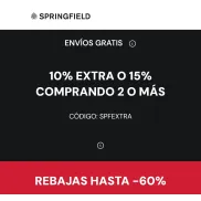 Springfield: 10% y 15% Extra + Envío Gratis hasta -60% de Rebajas