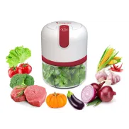 Picadora Eléctrica Recargable USB 250 ml – Mini Robot de Cocina