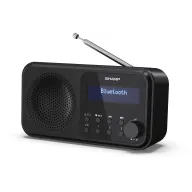 Radio Digital Portátil Sharp DR-P420(BK) con Dab+ y FM