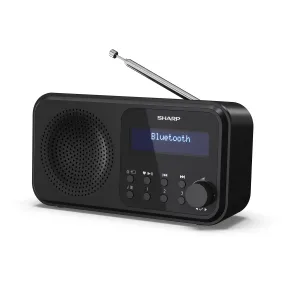 Radio Digital Portátil Sharp DR-P420(BK) con Dab+ y FM
