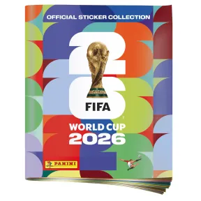 Álbum de calcomanías multicolor Copa Mundial FIFA 2026