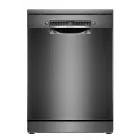 Lavavajillas Bosch 60 cm, Home Connect, Acero Negro 14 servicios