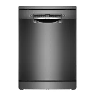 Lavavajillas Bosch 60 cm, Home Connect, Acero Negro 14 servicios