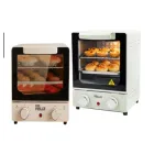 Horno Compacto 15L con Puerta de Vidrio y Control de Temperatura